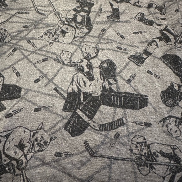 Saxx Snooze Pants Bear Moose Hockey Lounge Sweats Mens Small - Picture 3 of 5